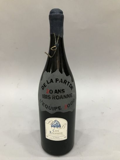 null Un jéroboam de vin rouge, Côte Roannaise, 1999