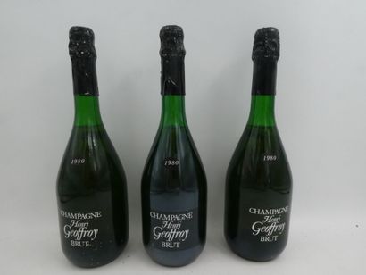 null 3 champagne Henri Geoffroy brut 1980