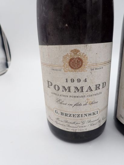 null POMMARD, Dommaine GG Brzezinski, 1994 (4-bouteilles).