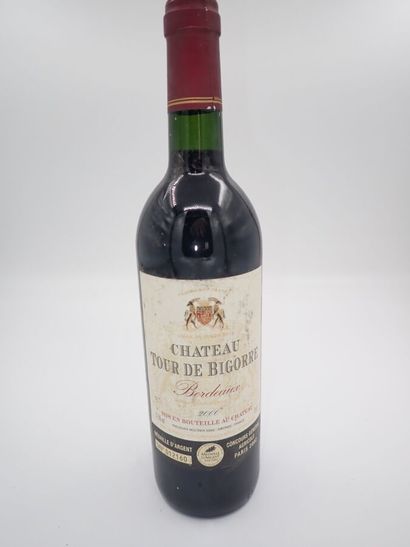 null CASTILLON COTES DE BORDEAUX, Château Tour Bigorre, 2000 (1bouteille).