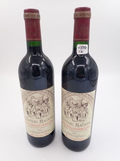 null SAINT EMILION, Château Magnan 1996 (2 bouteillles), BORDEAUX SUPERIEUR, Château...