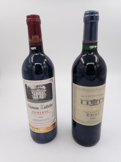 null MARGAUX, Château Desmirail,1995 (1-bouteille), POMEROL Château Taillefer 1995...