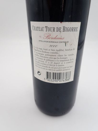 null CASTILLON COTES DE BORDEAUX, Château Tour Bigorre, 2000 (1bouteille).