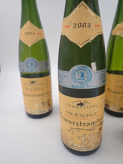 null GEWURZTRAMINER, club des Sommeliers 2003 (6-bouteilles)