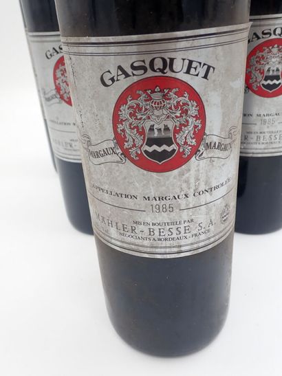 null MARGAUX, Château Gasquet 1985 (6-bouteilles)