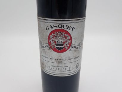 null MARGAUX, Château Gasquet 1985 (6-bouteilles)