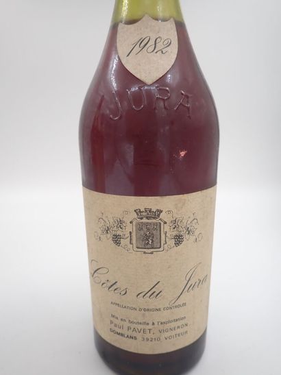 null COTE DU JURA, Domaine Paul Pvet, Domblans, 1982 (1-bouteille), GAEC Hubert Clavelin...