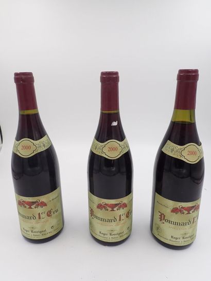 null POMMARD 1ER CRU, Roger Rossignol, 2000 (3-bouteilles).