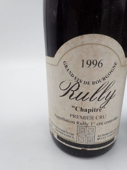 null RULLY 1ER CRU, Chapitre 1996, (3-bouteilles).