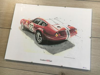 null Impression sur Papier Digital 300gr/m2 de l'oeuvre acrylique

«Ferrari 365 GTB/4...