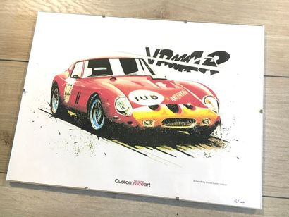 null Impression sur Papier Digital 300gr/m2 de l'oeuvre acrylique

«Ferrari 250 GTO...