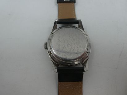 null OMEGA une montre à boîtier en acier, diamètre 3.6 cm, bracelet et ardillon sans...
