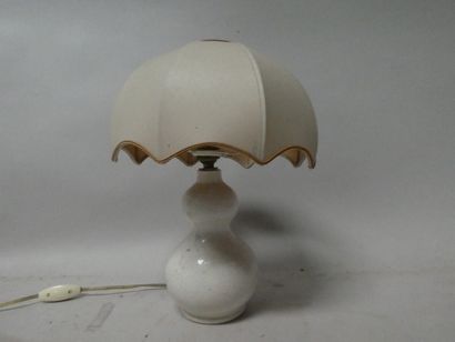 null LE GAND HERBÈ (céramistes à Paris milieu du 20ème siècle), une petite lampe...
