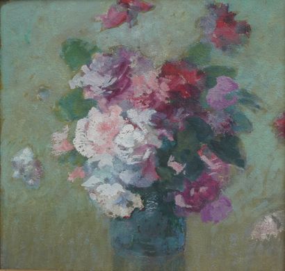 null BEAUZÉE-REYNAUD Marguerite (1894-1985) attribué à, "Bouquet de fleurs de fleurs",...