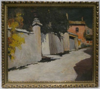null REYNAUD Pierre (1881-1943) "Provence", huile sur toile signée en bas à droite,...