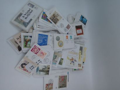 null LOT enveloppes premier jour et 15 planches de timbres