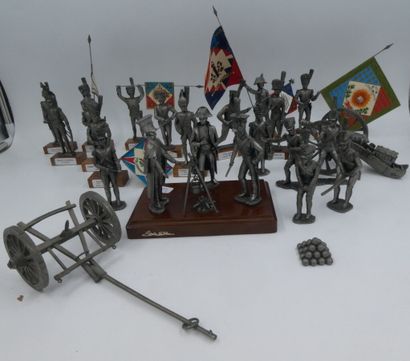 LES ETAINS DU PRINCE figurines soldats napoléoniens...