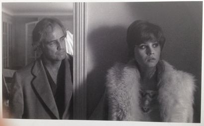 null LE DERNIER TANGO A PARIS, Marlon Brando et Maria Schneider dans le film de Bernardo...
