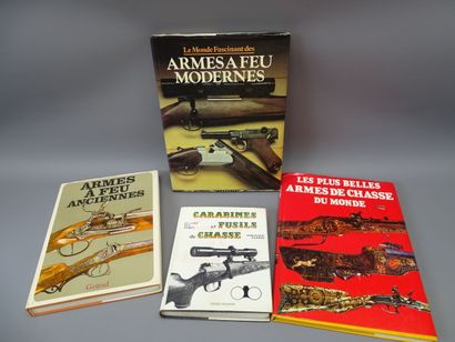 null Lot de 4 livres: Le Monde Fascinant des Armes à Feu Modernes, Armes à Feu Anciennes,...