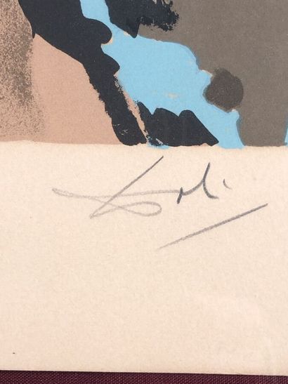 null DALI Salvador (1904-1989), "Les Gémeaux" , lithographie épreuve d'artiste, signée...