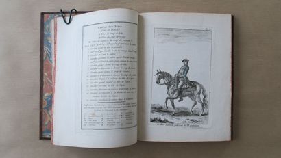 null Book " Les évolutions de la cavalerie françoise suivant l'ordonnance du 1er...