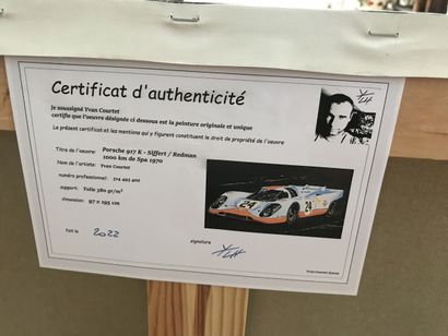 null COURTET Yvan (né en 1977), "Porsche 917 K - Siffert / Redman - 1000 km de Spa",...