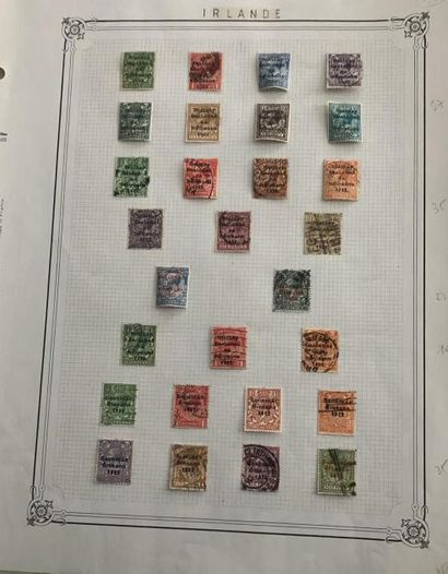 null 1 Collection de timbres Irlande neufs et oblitérés
