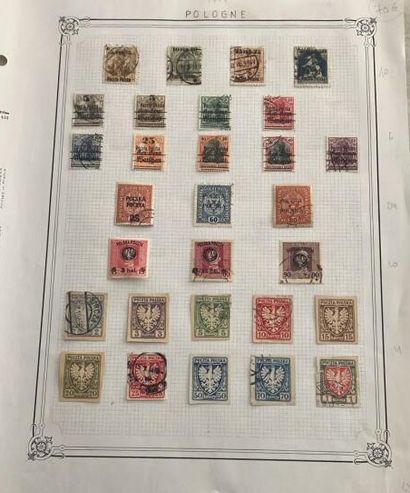 null 1 Collection de timbres Pologne neufs et oblitérés
