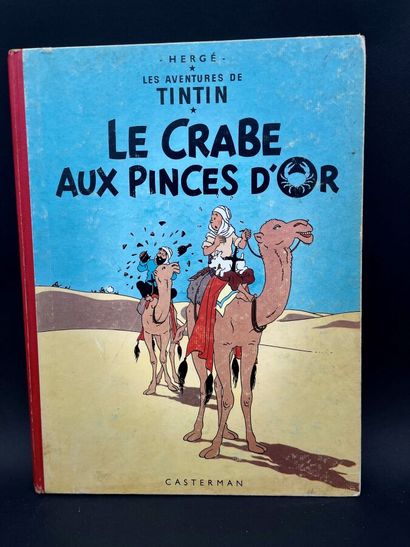 null HERGE * Les Aventures de TINTIN "Le crabe aux pinces d'or" Casterman tirage...
