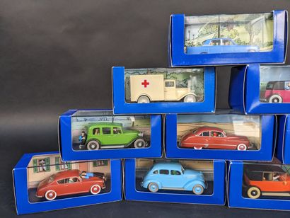 null TINTIN EDITION ATLAS
Collection "En voiture Tintin"
67 voitures miniatures en...