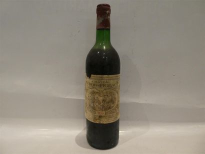 null Château CROS FIGEAC, saint-Emilion grand cru 1979, 1 bouteille (étiquette déchirée...