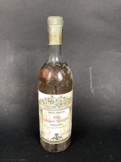 null Springton Riesling 1982 1 bouteille