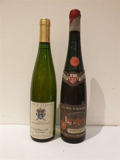 null LOT : LANGUARAND, Bordeaux, blanc, 1925, 1 bouteille
ALSACE, Pinot blanc, Domaine...