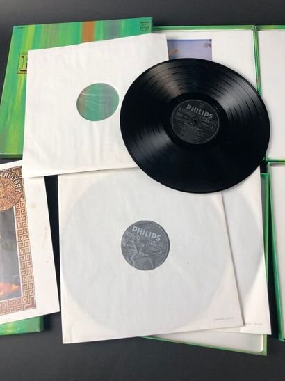 null Johnny HALLYDAY aux Editions Philips - 4 coffrets de 5 vinyles 33 tours (en...