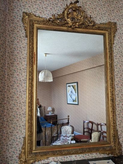 SUR DESIGNATION: Un miroir Napoléon III dimensions...