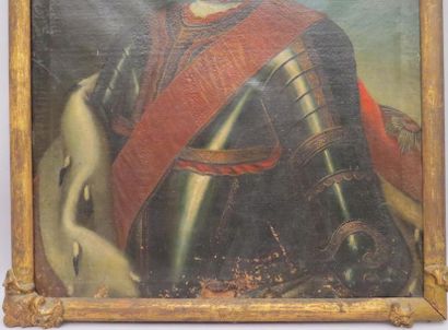 null ECOLE FRANCAISE début XVIIIe
Portrait d'homme
Huile sur toile
73 x 63 cm
(accidents...