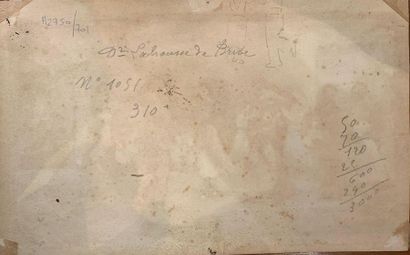 null Paul Michel DUPUY (1869-1949)
Le Fandango
Gouache sur papier, signé et titré...