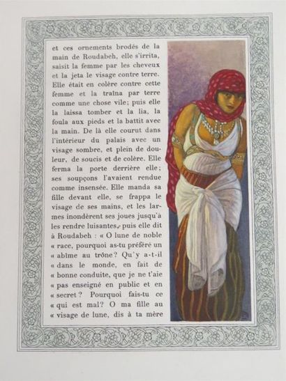 null FIRDOUSI (Abou'lkasim). HISTOIRE DE MINOUTCHEHR selon Le Livre des Rois. Paris,...