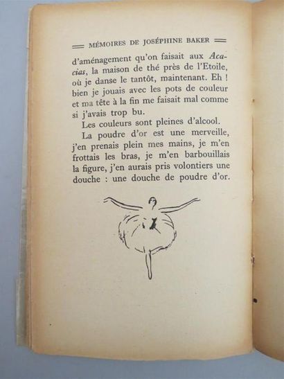 null SAUVAGE (Marcel). Les Mémoires de Joséphine Baker. Recueillis et adaptés par...