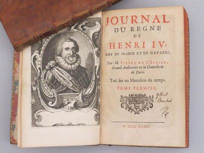L'ÉTOILE (Pierre de). Journal du règne de...