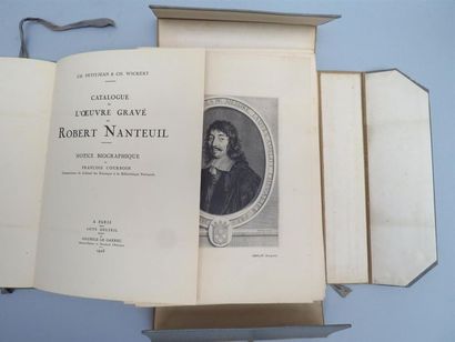 null PETITJEAN (Ch.) & WICKERT (Ch.). Catalogue de l'oeuvre gravé de Robert Nanteuil....