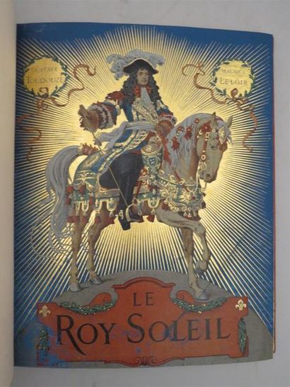 null TOUDOUZE (Georges-Gustave). Le Roy Soleil. Paris, Combet & Cie, 1904. Petit...