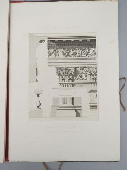 null PFNOR (Rodolphe). Monographie du Palais de Fontainebleau. Paris, Librairies-Imprimeries...
