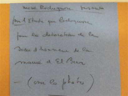 null Georges Antoine ROCHEGROSSE (1859-1938)
Etude de femme à la robe jaune. Projet...