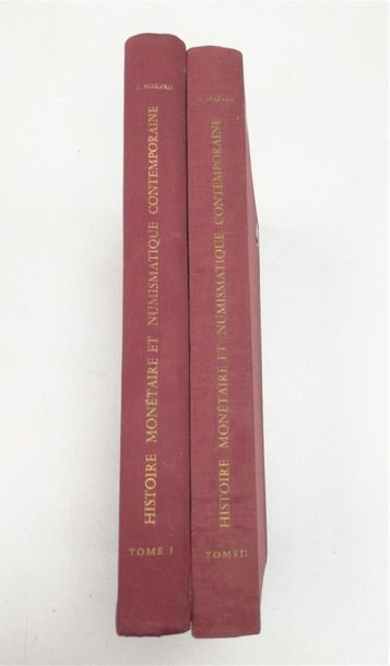 null Jean MAZARD "Histoire monétaire et numismatique contemporaine", 2 vol ( Tome...