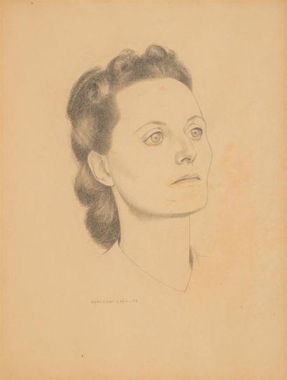 Marc SAINT-SAENS (1903-1973)
Portrait de...