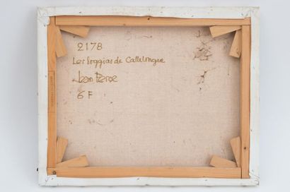 null Jean PESCE (1926)
Les loggias de Callelongue
Huile sur toile, signée en bas...