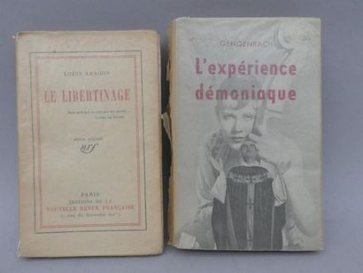 ARAGON (Louis). LE LIBERTINAGE. Paris, Gallimard,...