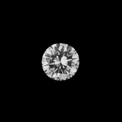 Diamant taille brillant,0.83 carat, Couleur...
