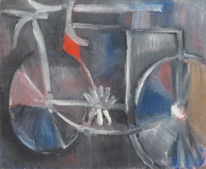 null Pierre JOURDA (1931-2007)
La bicyclette, 1959
Huile sur toile 
74 x 61 cm
Numéro...